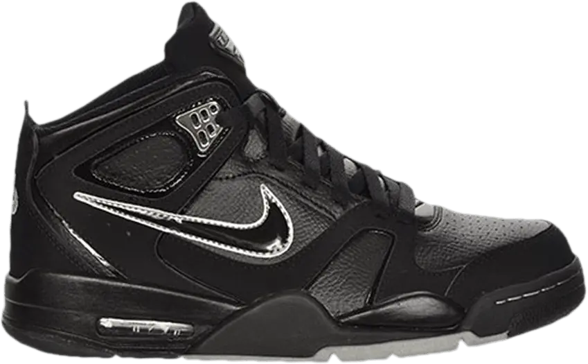  Nike Air Flight Falcon &#039;Black Metallic Silver&#039;