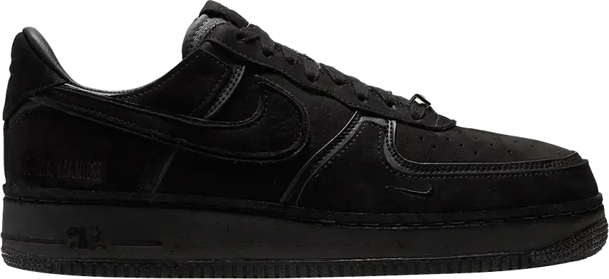  Nike Air Force 1 Low A Ma Maniere Black