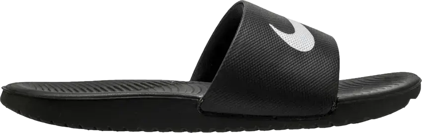  Nike Kawa Slide Black White (GS)