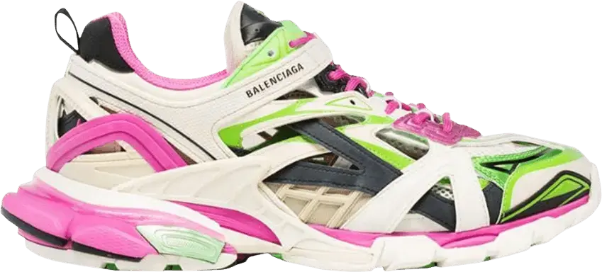  Balenciaga Track.2 Pink Green