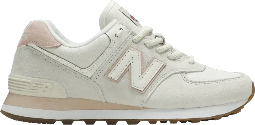  New Balance 574 Off White (Women&#039;s)