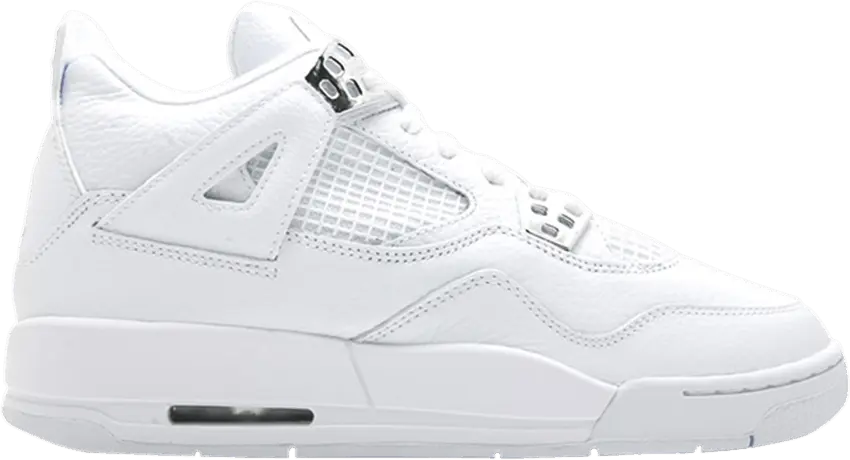  Air Jordan 4 Retro GS &#039;25th Silver Anniversary&#039;