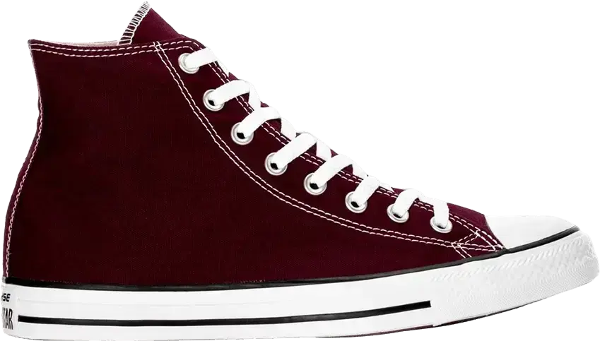  Converse Chuck Taylor All Star Hi &#039;Burgundy&#039;