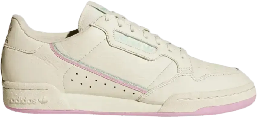  Adidas adidas Continental 80 Off White True Pink Clear Mint