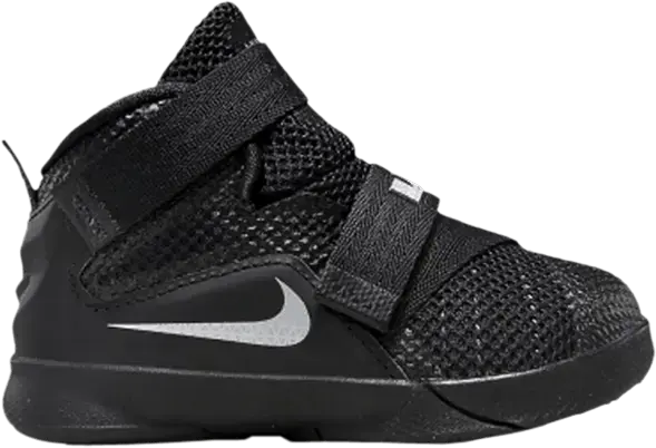  Nike LeBron Soldier 9 TD &#039;Black Metallic Silver&#039;
