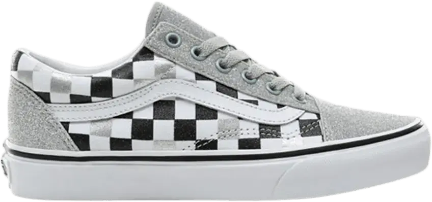  Vans Old Skool Glitter Checkerboard (Women&#039;s)