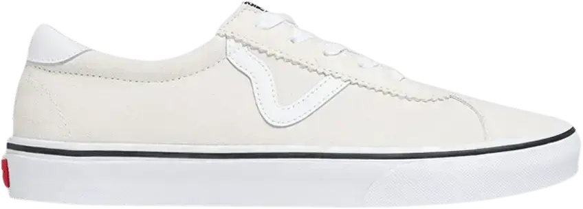  Vans Sport Suede White