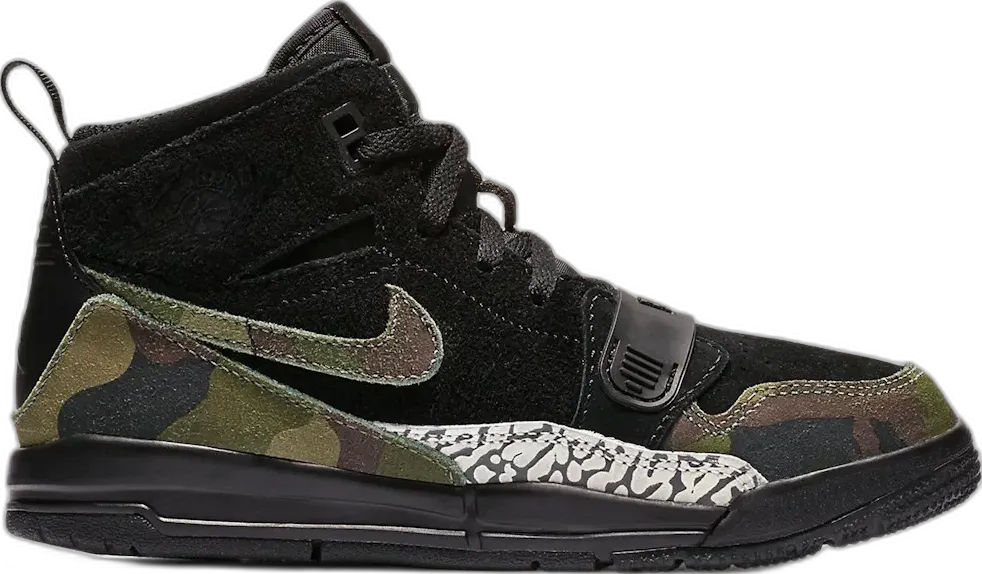  Jordan Legacy 312 Black Camo Green (PS)