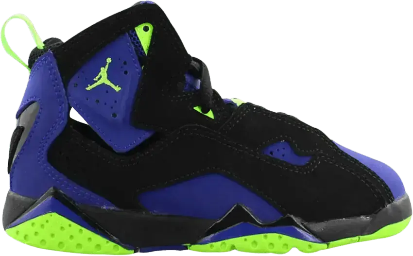  Jordan True Flight BP &#039;Black Royal Blue Green&#039;