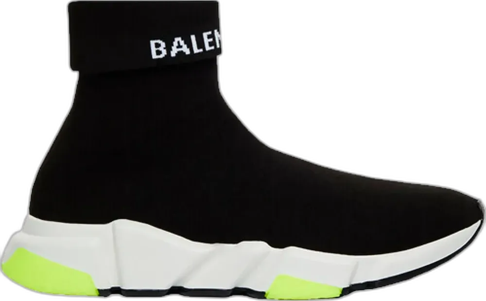  Balenciaga Speed Trainer Black White Volt (Women&#039;s)