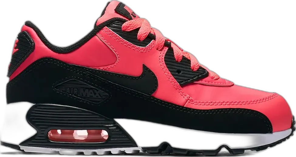  Nike Air Max 90 Leather Racer Pink Black (GS)
