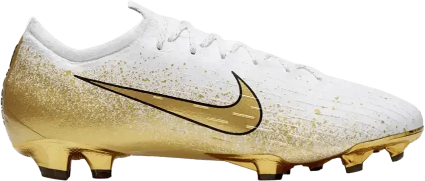  Nike Vapor 12 Elite SE FG White Metallic Gold