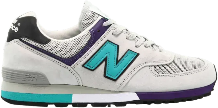  New Balance 576 Made In England Nineties Off White Purple Teal