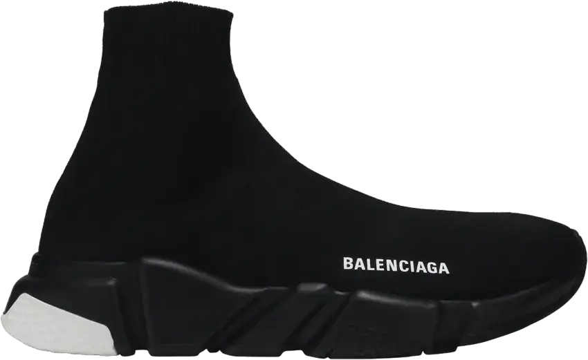  Balenciaga Speed Trainer White Heel
