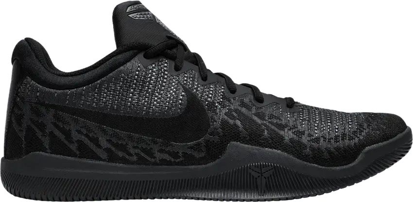  Nike Mamba Rage Black