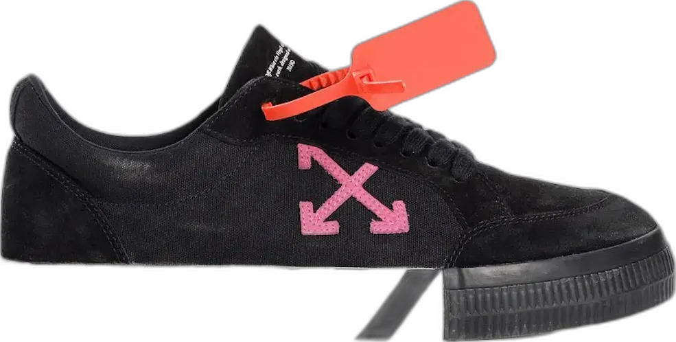  Off-White OFF-WHITE Vulc Low Black Fuchsia