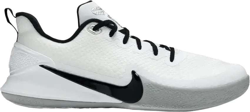 Nike Mamba Focus TB White Wolf Grey Black