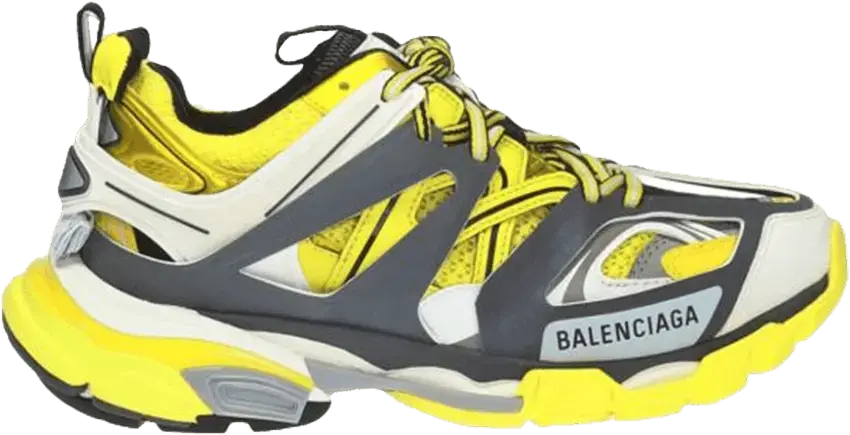  Balenciaga Track Yellow Grey (Women&#039;s)