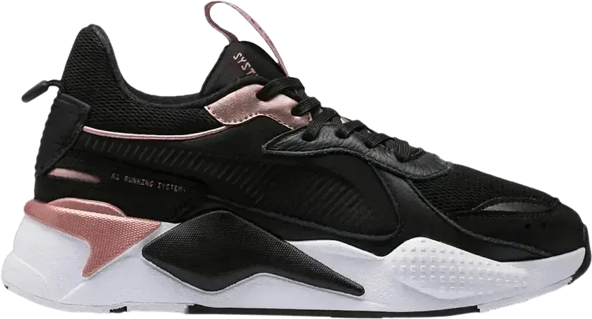  Puma RS-X Black Rose Gold (Women&#039;s)