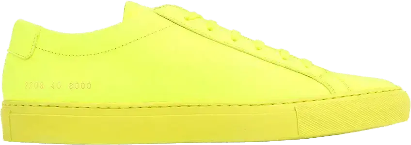  Common Projects Achilles Low &#039;Neon Yellow&#039;