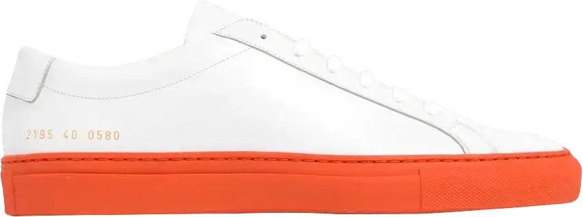  Common Projects Achilles Low &#039;White Orange&#039;