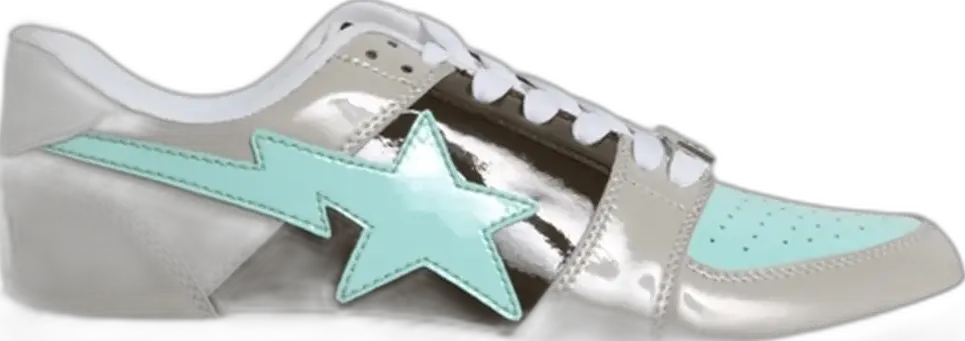  A Bathing Ape Bape Sta Low Grey Mint Brown (2019)