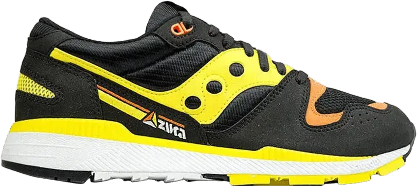  Saucony Azura OG &#039;Black Yellow&#039;