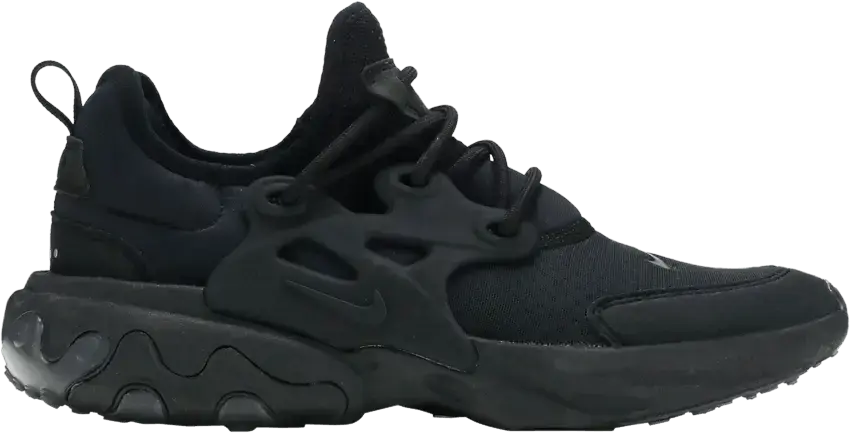  Nike React Presto Triple Black (GS)