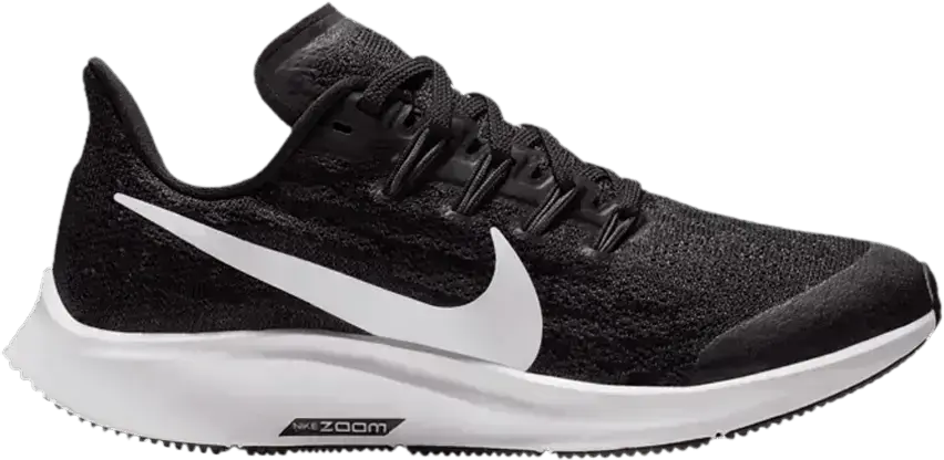  Nike Air Zoom Pegasus 36 GS &#039;Black&#039;