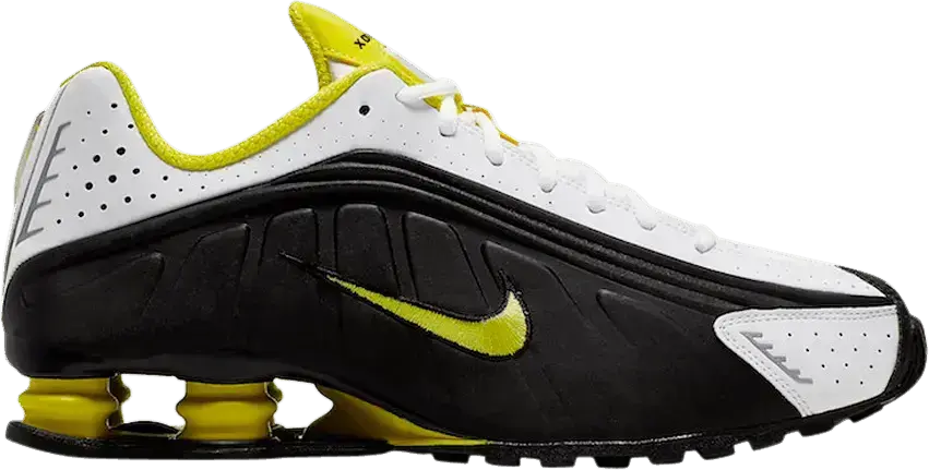  Nike Shox R4 Black Yellow
