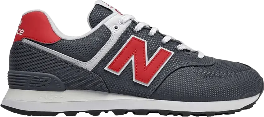  New Balance 574 Summer Mesh Grey Red