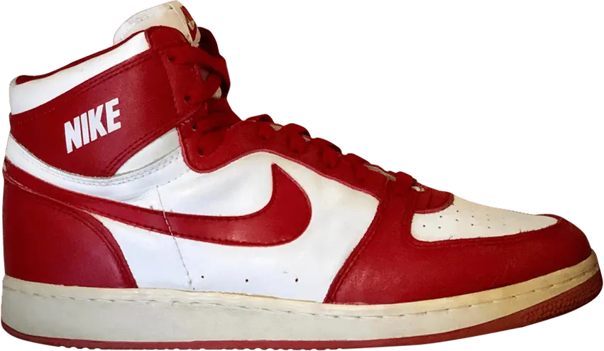  Nike Team Convention High &#039;White Red&#039;
