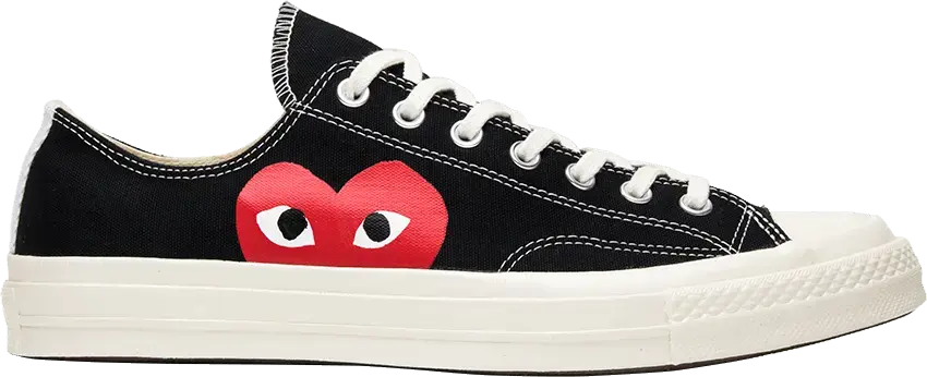  Converse Chuck Taylor All-Star 70 Ox Comme des Garcons PLAY Black