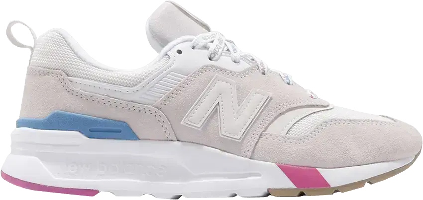  New Balance Wmns 997 &#039;Ivory Blue Pink&#039;