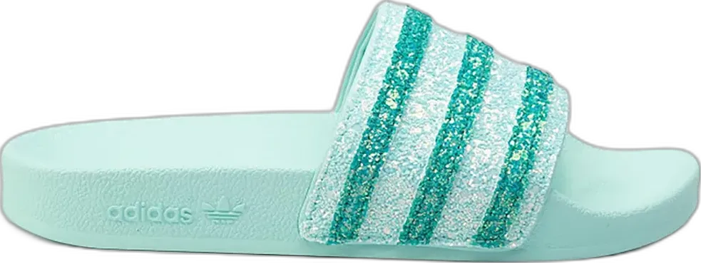  Adidas adidas Adilette Glitter Frozen Mint (W)