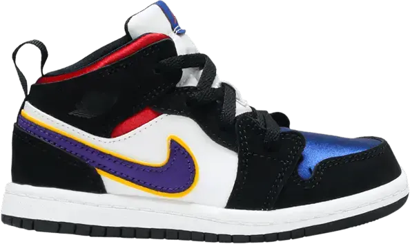  Jordan 1 Mid SE Black Field Purple (TD)