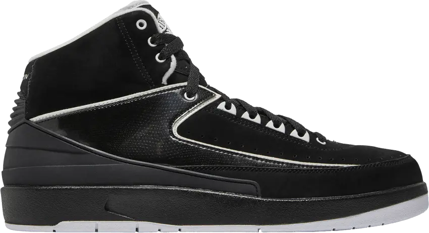  Jordan 2 Retro QF Black White