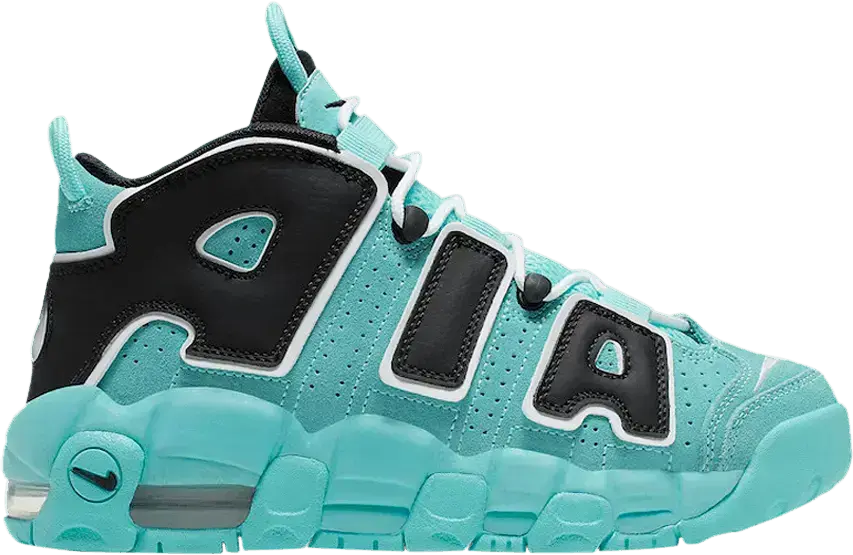  Nike Air More Uptempo Aqua Blue (GS)