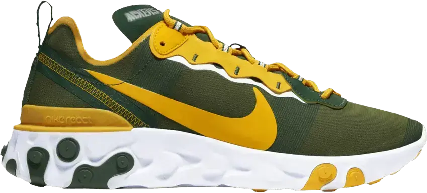  Nike React Element 55 Green Bay Packers