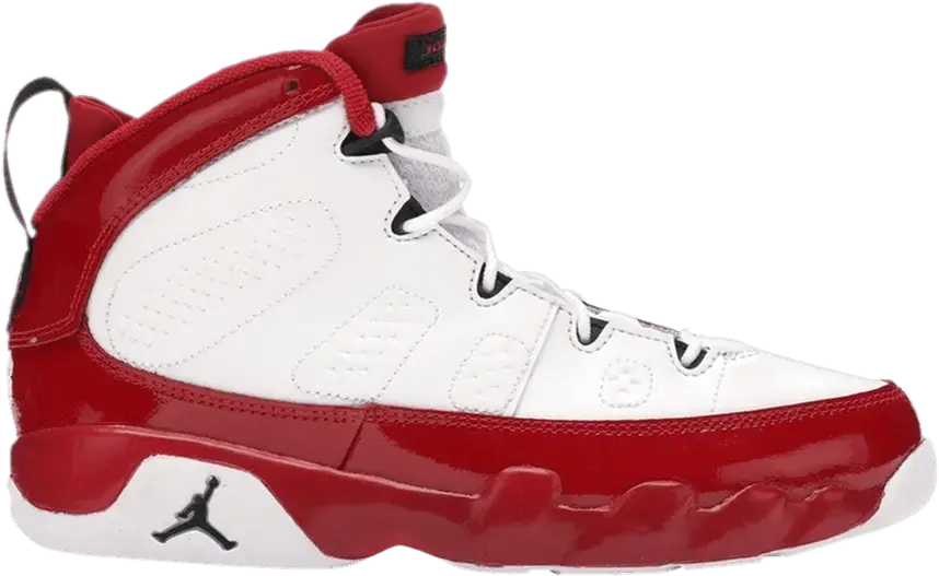  Jordan 9 Retro White Gym Red (PS)