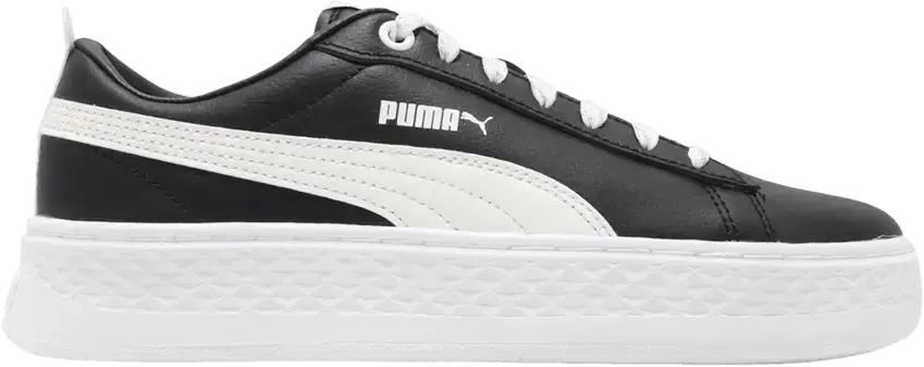  Puma Wmns Smash Platform Q4 Polka &#039;Black&#039;