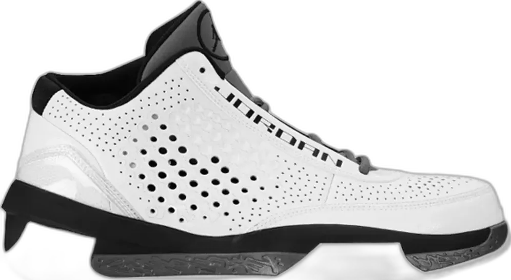 Jordan 2010 Team White Black Light Graphite