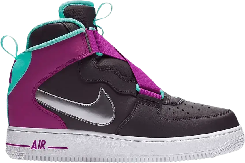  Nike Air Force 1 Highness GS &#039;Thunder Grey Hyper Violet&#039;