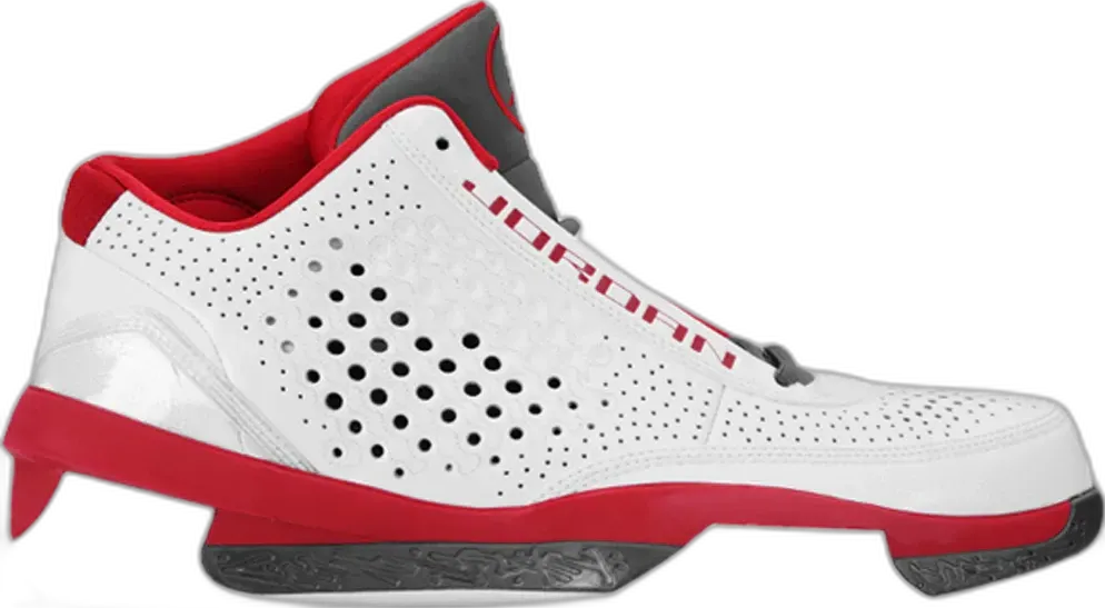  Jordan 2010 Team White Red Light Graphite