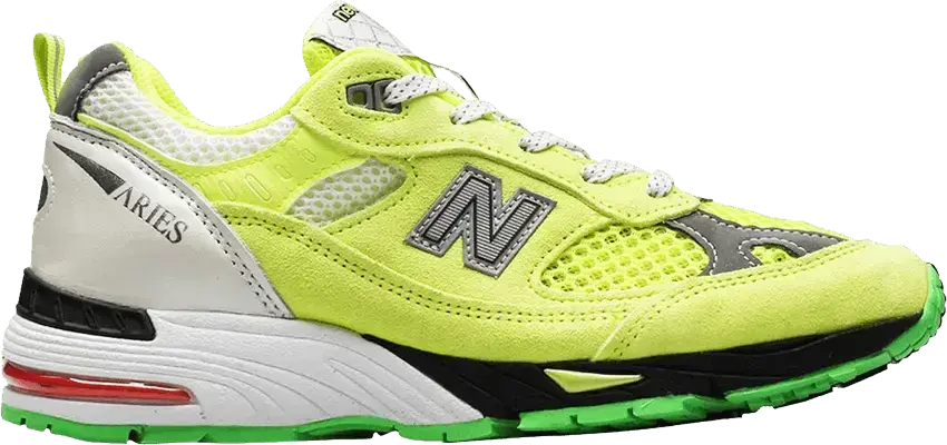  New Balance 991 MiE Aries Lime (Women&#039;s)