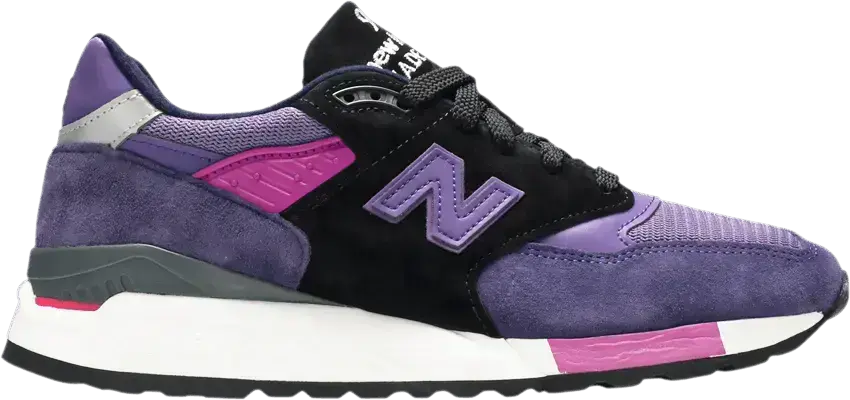  New Balance 998 Purple Black