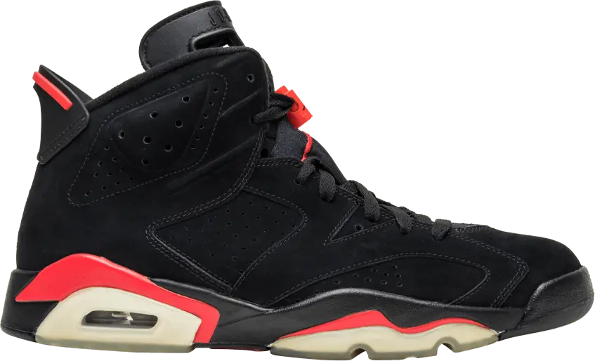  Jordan 6 Retro Infrared Pack Black