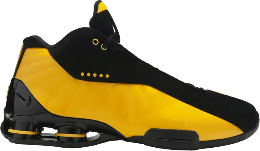  Nike Shox BB4 Black University Gold