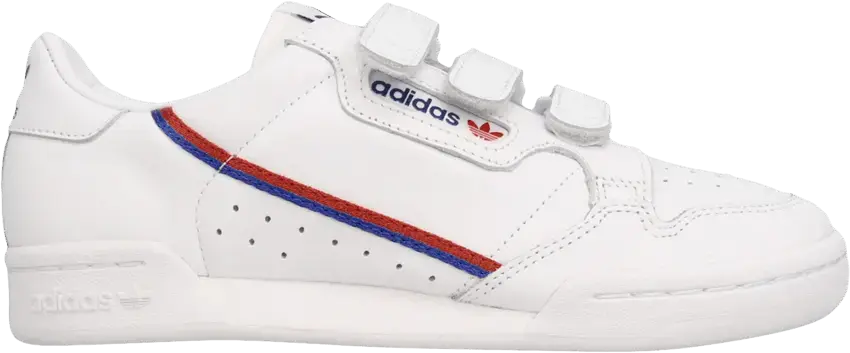  Adidas Wmns Continental 80 Strap &#039;White Blue Red&#039;