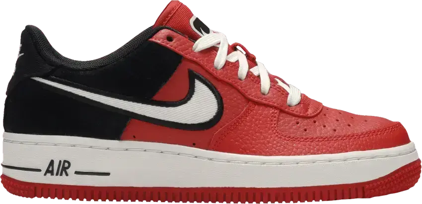  Nike Air Force 1 Low Mystic Red Black (GS)